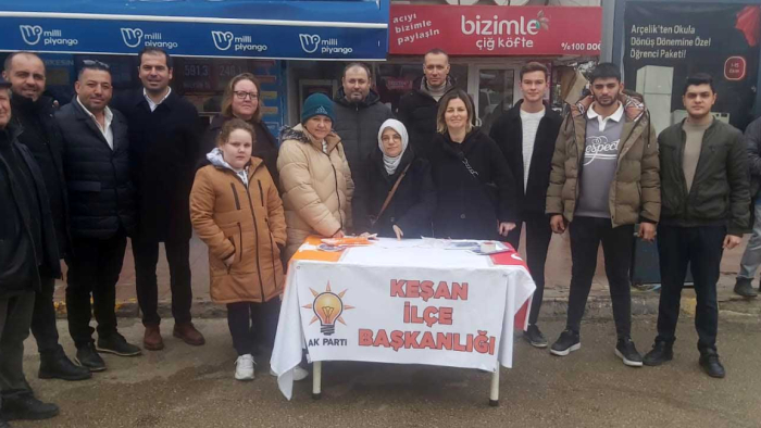 AK Parti Keşan’dan, büyük kongreye davet